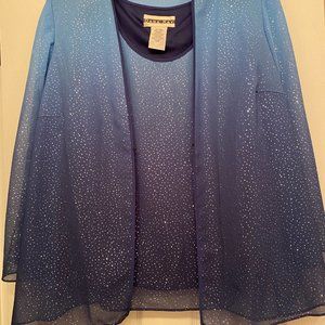 Dana Kaye 18W  3pc Pantsuit